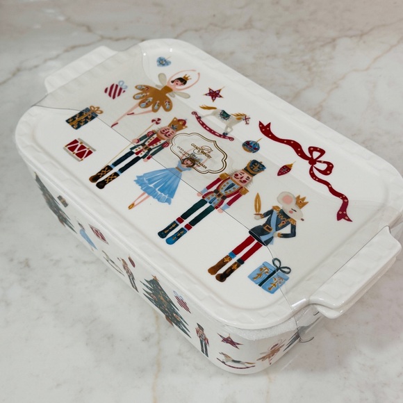 Grace Teaware Other - Festive Nutcracker Themed Serving Dish